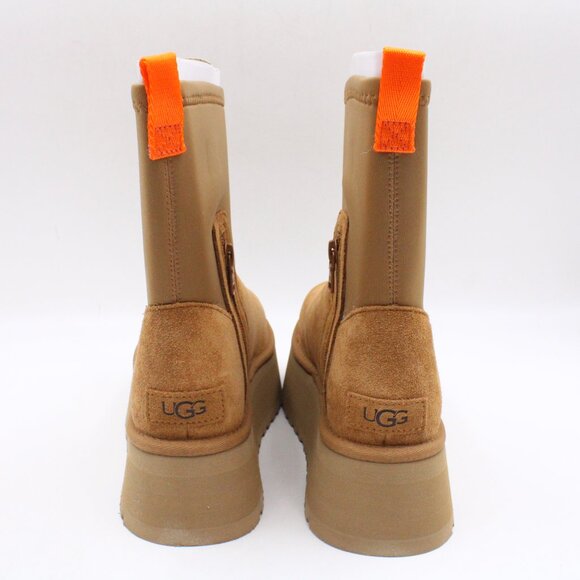 NIDB UGG Classic Dipper Platform Boots with Neoprene Shaft in Chestnut US Size 7 - Picture 5 of 16